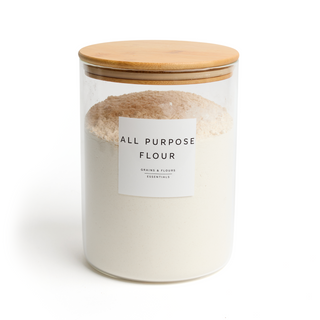Large Bamboo Glass Storage Jar (3L)