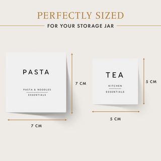 420 UK-Designed Pantry Labels – White Minimalist Stickers